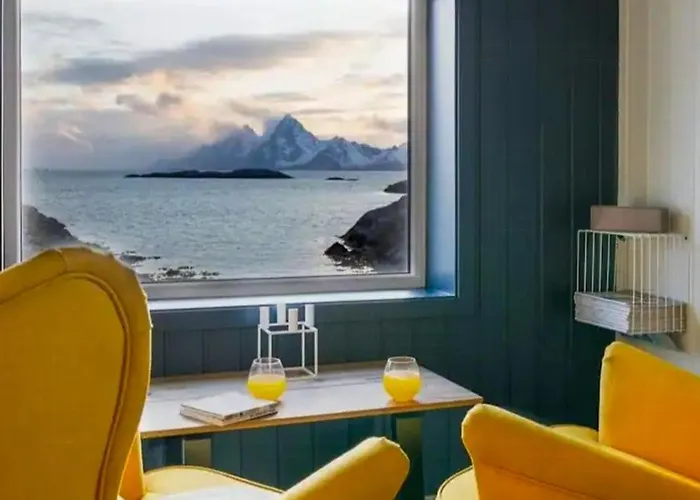 1950s Functionalist With Vagakallen Views Skrova